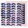 20 Pairs/Set Of Multicolor Imitation Mink False Eyelashes Thick And Curled