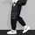 Men Spring Autumn Fashion Casual Cotton Solid Color Plus Size Joggers Pants