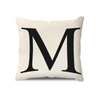 Nordic Simple Style Geometric Pattern Sofa Letter Pillow Cover