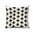 Nordic Simple Style Geometric Pattern Sofa Letter Pillow Cover