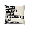 Nordic Simple Style Geometric Pattern Sofa Letter Pillow Cover