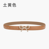 Women'S Fashion Casual Pearl Bowknot Alloy Smooth Buckle Genuine Leather Belt