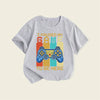 Buy 1 Get 1 Children Kids Baby Fashion Boys Casual Basic Game Print Short Sleeve T-Shirt