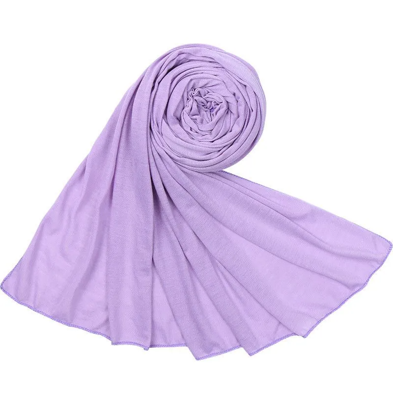 Trendy Women Muslim Jersey Hijab Scarf