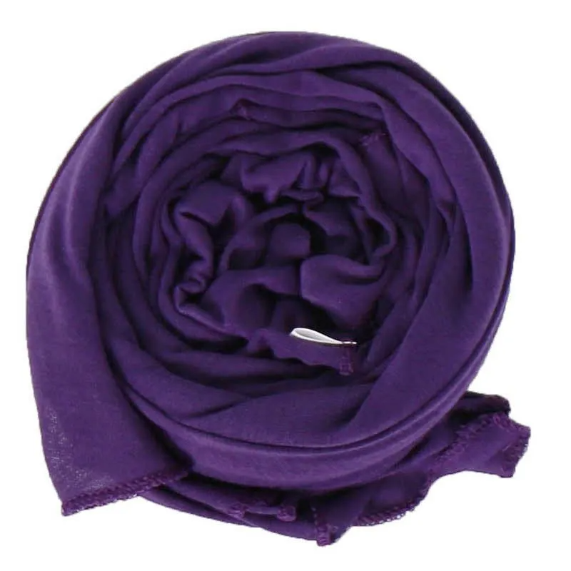 Trendy Women Muslim Jersey Hijab Scarf