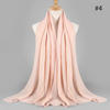 (Buy 1 Get 1) Women Fashion Twill Pleated Hijab Scarf