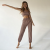 Women Cozy Solid Color Satin Camis And Pants Loungewear Pajamas Sleepwear Set