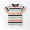 Children Kids Baby Fashion Boys Casual Basic Short Sleeve Stripe T-Shirt