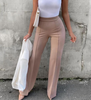 Casual Pants Autumn New Style Slightly Flared Trousers Fashion Wide Leg Pants Women