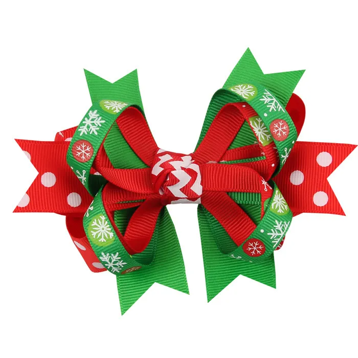 Kids Christmas Swallowtail Bow Tiara