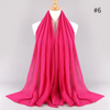 (Buy 1 Get 1) Women Fashion Twill Pleated Hijab Scarf