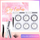 Segmented Eyelashes Fluffy Single Cluster False Eyelashes With Tweezers Transparent Eyeliner Set
