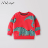 Children Kids Baby Fashion Boys Long Sleeve Cute Dinosaurs Print Sweatshirt