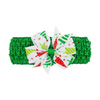 Christmas Children'S Headwear Christmas Baby Dovetail Bow Headband Dress Up Headwear Wide Headband