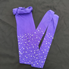 (Buy 1 Get 2Girls Personalized Rhinestone Solid Color Hollow Out Pantyhose