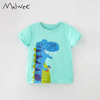 Children Kids Baby Fashion Boys Short Sleeve Cartoon Dinosaur Print T-Shirt