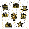 (Buy 1 Get 2) 2024 New Year Party Decorative Spiral Hanging Set