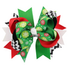 Kids Christmas Swallowtail Bow Tiara