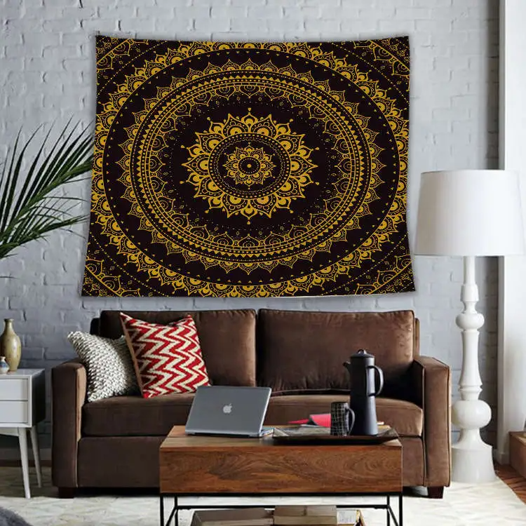 Bohemian Ethnic Style Elephant Print Tapestry