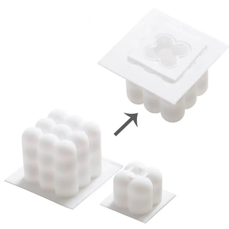 (Buy 1 Get 1) 2pcs/Set Creative Scented Candle Soft Silicone Mold