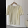 Summer Sweet Women Loose Round Neck Solid Color Puff Sleeve Blouse