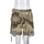 Women Fashion Street Casual Camouflage Printing Ripped Shorts