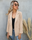 Women Fashion Solid Color Pocket Lapel Button Blazer