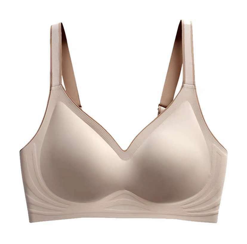 Women Basic Solid Color Comfortable Breathable Bra