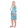 Children Peacock Printing Long-Sleeve Pajamas