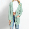 Women Winter Autumn Casual Solid Color Knitted Sweater Cardigan