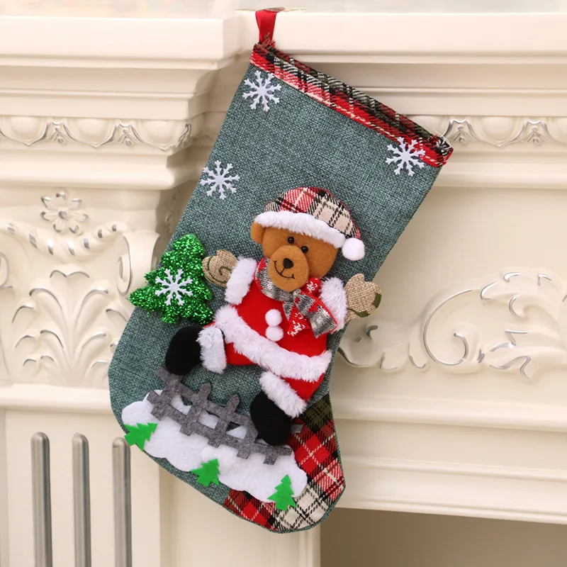 (Buy 1 Get 1) Unique Elk Decoration Christmas Gift Sock