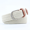 (Buy 1 Get 1) Men Women Fashion Casual Versatile Solid Color Canvas Woven Metal Buckle Belt