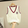 Kids Fashion Letter Pattern Knitting Vest