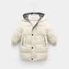 Kids Toddler Girls Boy Fashion Solid Zip Long Bubble Coat Bubble Coat