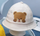 Baby Cute Bear Pattern Letter Embroidery Sunshade Bucket Hat