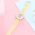 Kids Cute Silicone Band Candy Color Colorful Cartoon Bear Watch
