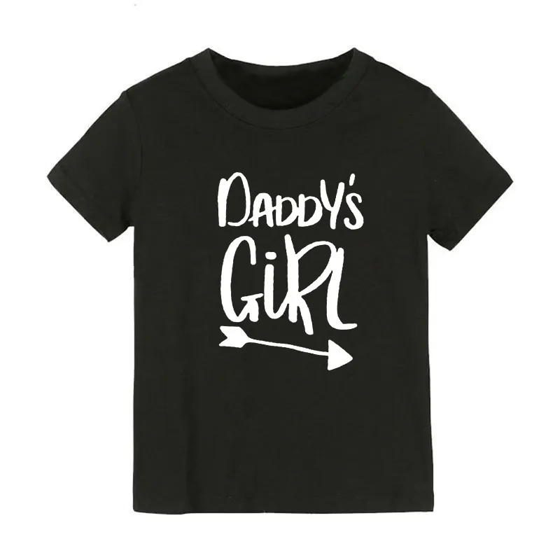 (Buy 1 Get 1) Children Kids Baby Fashion Boys Girls Short Sleeve Daddy'S Mama'S Letter Print T-Shirt