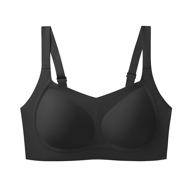 Women'S Comfortable Non-Marking Anti-Gravity Tito Side Shuttle Big Cup Back Button Bra