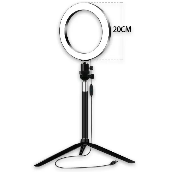 (Buy 1 Get 1) 10inch Led Live Stream Light With Foldable Phone Tripod