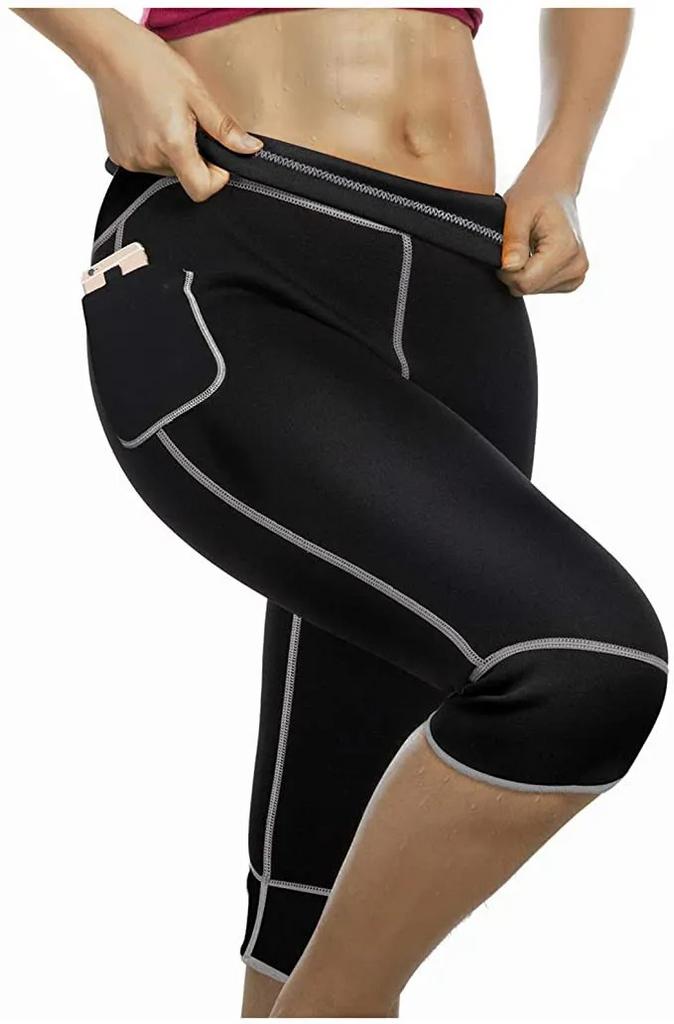 (Buy 1 Get 1) Women Fashion Line Color Block Sports Yoga Pants