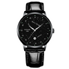 Men'S Fashion Casual Business Round Dial Waterproof Luminous Calendar Quartz Watch