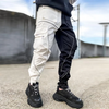 Men Fashion Casual Solid Color Cargo Straight Pants