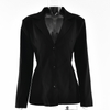 Women Fashion Elegant Long Sleeve Solid Color Lapel Blazer