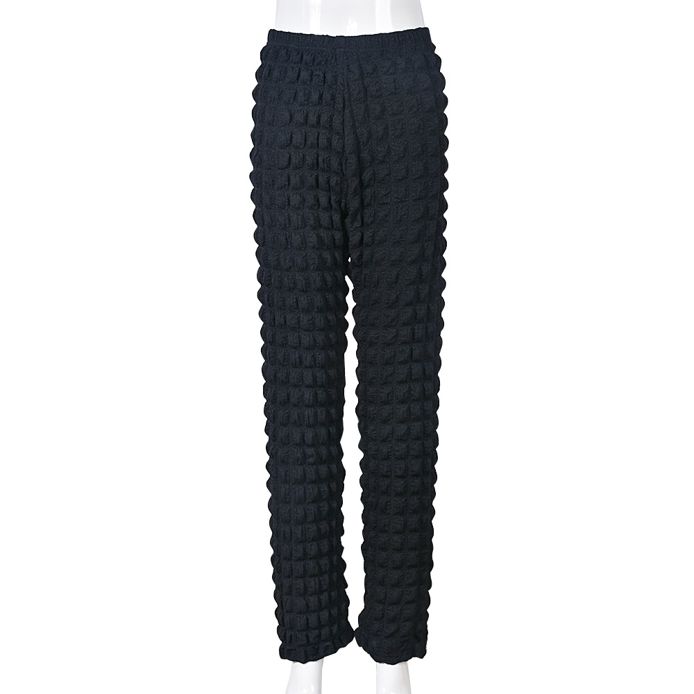 Women'S Fashion Three-Dimensional Solid Color Pants