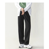 Men'S Casual Solid Color Drape Loose Straight Trousers