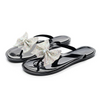 Women Bow Rhinestone Flip-Flop Slippers Shoes