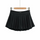 Women Fashion Solid Color Anti-Light Pleated Skirt