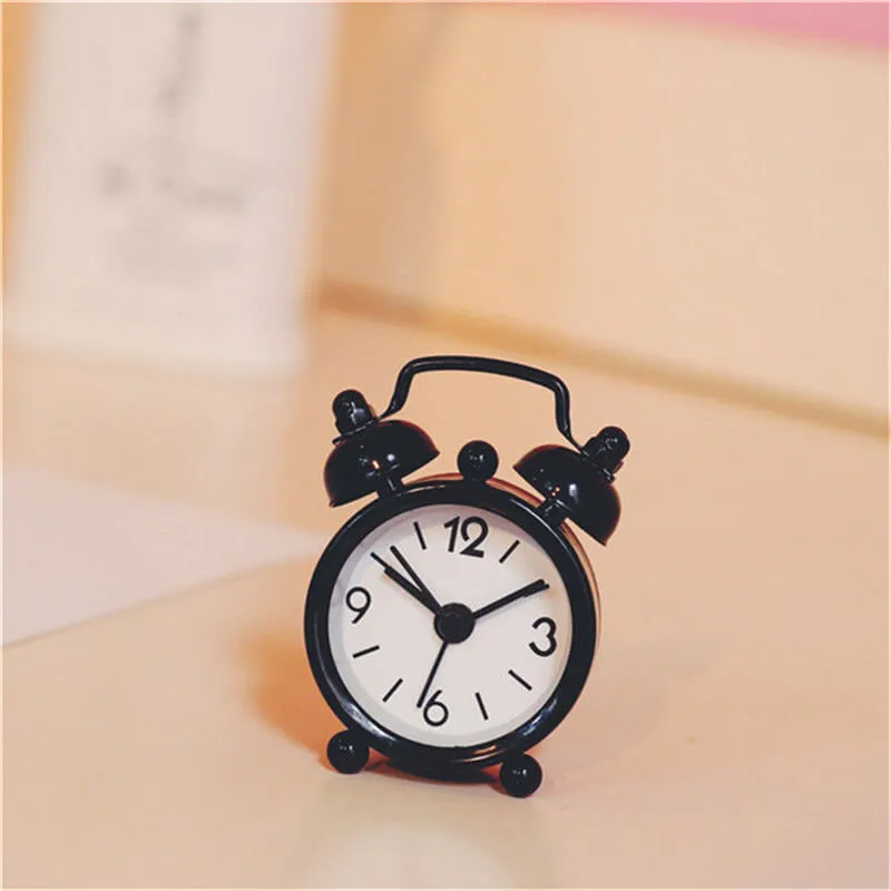 Creative Simple Metal Mini Clock