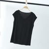 2 Pieces  Women'S Solid Color Fashion Slim V-Neck Casual Sleeveless Blouses