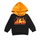 Children Kids Toddlers Fashion Girls Boys Long Sleeved Letter Fire Print Hoodies